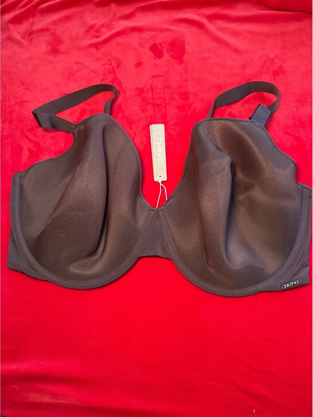 Skims Weightless Demi Bra Color Jasper Size 44B